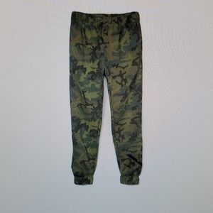 Pony Camo fleece joggers.